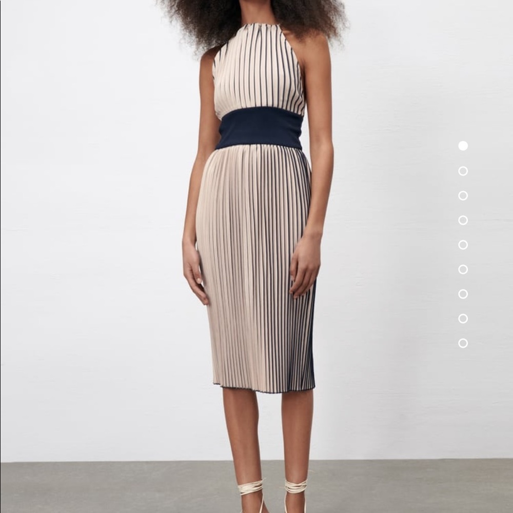 Zara striped dress